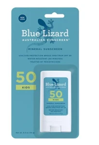 Kids Blue Lizard Australian Sunscreen SPF 50+ Mineral-Based Vegan 0.5 oz 06/26 - Picture 1 of 7