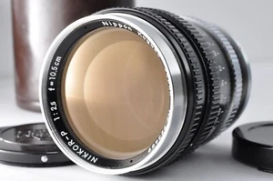 Nikon Nikkor 10.5cm 105mm f2.5 P Nippon Kogaku Lens Near Mint from Japan #EF24 - Picture 1 of 18