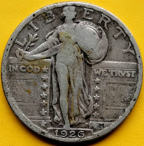 1926 Standing Liberty Quarter Cover