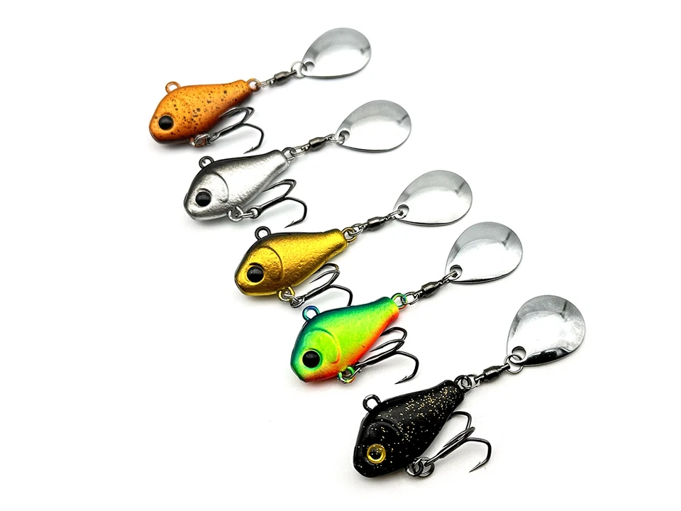 Tail Spinner, Spinnerbait,  Jig Spinner, Barsch Köder, Zander Köder, Angelköder - Bild 1 von 1