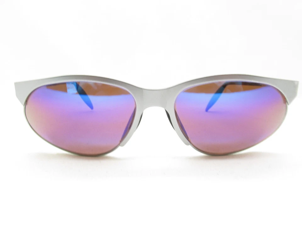 GAFAS DE SOL SUNCLOUD LEGENDARIAS DEPORTIVAS ENVOLVENTES DE METAL PLATEADO ITALIA 62-135 116294 Foto 1 de 4