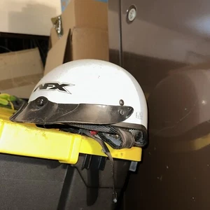 AFX White Half Helmet XL - Picture 1 of 2