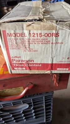 NEW OLD STOCK PARAGON # 1215-00RS  121500RS  TIME CONTROL TIMER  - Image 1 of 4