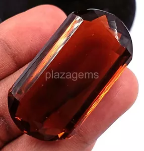 92.85 CT FANCY CUT NATURAL ORANGE CITRINE EGL CERTIFIED LOOSE GEMSTONE 5JRV - Picture 1 of 6