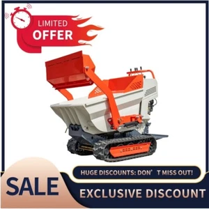 EPA B&S Engine Mini Crawler Tracked  Dumper with Electric Start Free Shipping - Picture 1 of 14