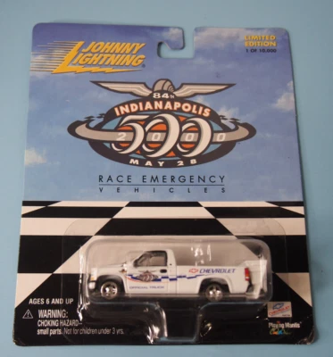Johnny Lightning Chevy 84th Indianapolis 500 Race Emergency Vehicle 1/64 - Image 1 of 3