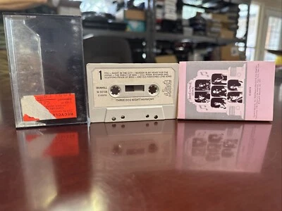 RARE Three Dog Night CASSETTE TAPE Harmony 1971 PINK Cover Art - Image 1 of 3