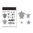 1X(Stamp and Dies for Card Making, DIY Scrapbooking Arts Crafts Stamping Card Si