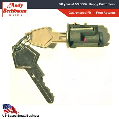 For 1949-1952 Chrysler Plymouth DeSoto Dodge Front Ignition Lock Cylinder & Keys - Image 1 of 4