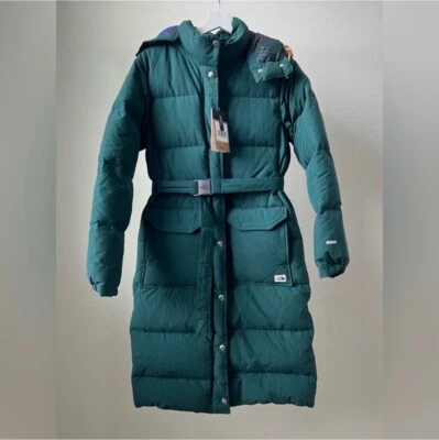 NWT The North Face Women Sierra 600 Fill Down Long Parka Jacket In Size L - Image 1 of 4
