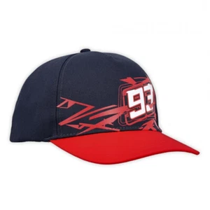 2022 Marc Márquez MotoGP Visor Medio Gráfico 93 Gorra Sombrero - Azul - STOCK DEL REINO UNIDO RARO - Imagen 1 de 4