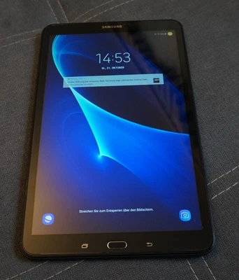 Samsung Galaxy Tab A6 (2016) SM-T580 Schwarz 16 GB - Bild 1 von 4