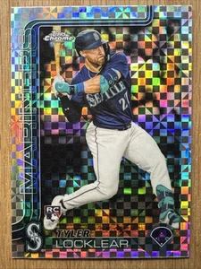 Tyler Locklear 2025 Topps cromo X-fractor refractor novato - Imagen 1 de 2