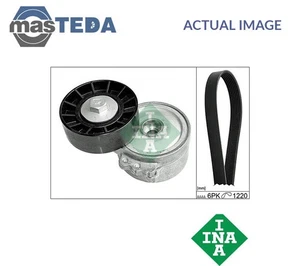 529 0105 10 V-RIBBED BELT SET INA FOR VOLVO S40 II,V50,C30,C70 II 2.0 D 2L 100KW - Picture 1 of 5