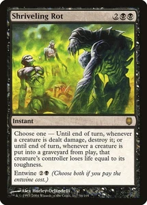 1x Shriveling Rot - LP - Mirrodin Block - SPARROW MAGIC - Picture 1 of 1