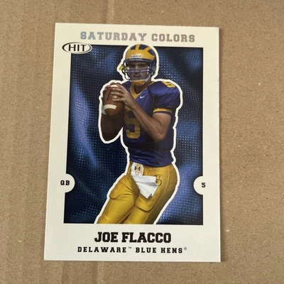 Joe Flacco 2008 Sage Hit Saturday Colors S-4 RC Baltimore Ravens NFL Foto 1 de 2