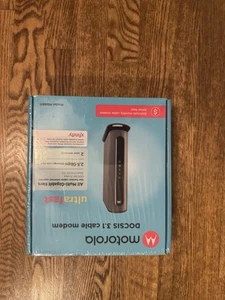 Motorola Ultra-Fast DOCSIS 3.1 Cable Modem Unopened Box - Bild 1 von 5