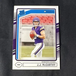 J.J. McCarthy 2024 Donruss #303 Clasificado Novato Minnesota Vikings - Imagen 1 de 2