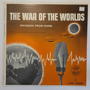 THE WAR OF THE WORLDS (INVASION FROM MARS)  LP 1955 GREAT CONDITION! VG - Picture 1 of 11