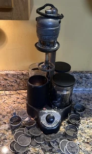 Máquina de limpieza de relojes de precisión maestra de alta resistencia L&R vintage con frascos - Imagen 1 de 24