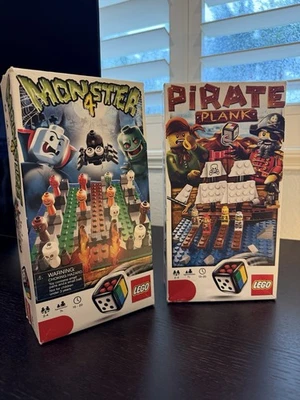 LEGO GAMES 3837- Monster 4 & 3848- Pirate Plank  - Image 1 of 2