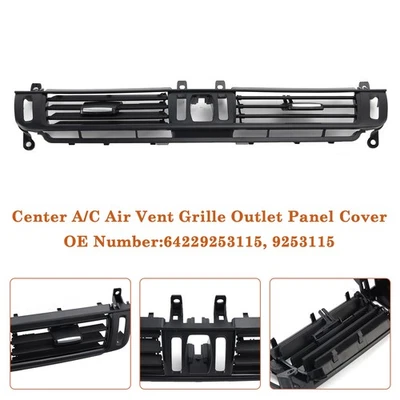 Center Dashboard A/C Air Vent Outlet 64229253115 For BMW F15 14-18 F16 15-18🚘 - Image 1 of 4