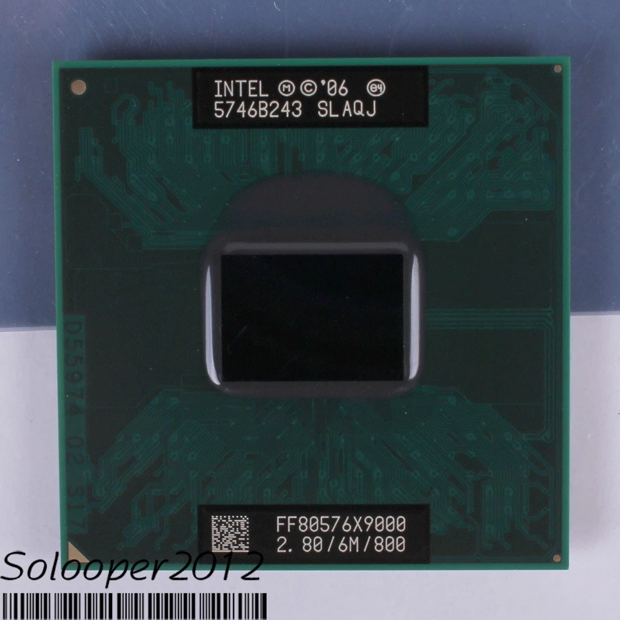Free shipping Intel Core 2 Extreme X9000 (SLAZ3 SLAQJ) CPU Processor 2.8 GHz - Image 1 of 1