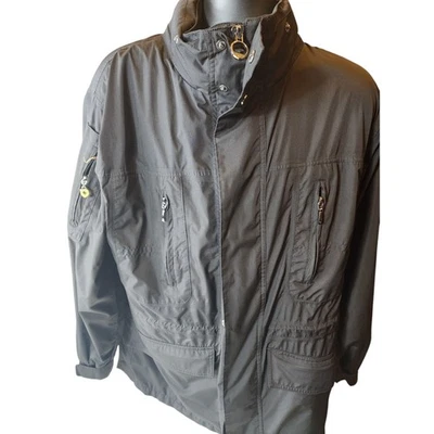 Chaqueta Wellensteyn Hombres Capucha Grande Cortavientos Utilitaria Alemana Gorpcore GolfJacke Foto 1 de 4