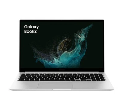 SAMSUNG Galaxy Book2 15.6" Laptop - Intel® Core™ i3, 256 GB SSD, Silver - Image 1 of 4