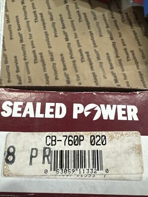 8 Pares CB760P - 020 Sellado Power Rod Bear 360-428 Ford Cantidad 8 Pares Foto 1 de 2