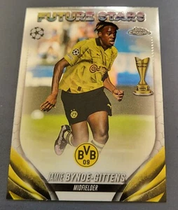 TOPPS CHROME UCC 23-24, JAMIE BYNOE-GITTENS, BVB DORTMUND,  FUTURE STARS - Bild 1 von 1