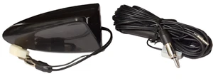 Metra Universal Antenna Amplified Shark Fin AM / FM Rubber Roof Mount 44-UA44 - Picture 1 of 7
