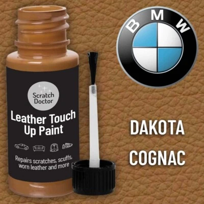 Vernice riparazione sedili auto ritocco pelle BMW DAKOTA COGNAC