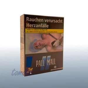 1 Stange Pall Mall Blue Zigaretten 8x 28 Stück / 10,00€ - Bild 1 von 1