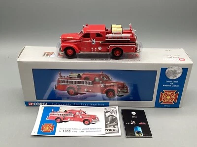 LKW Modell 1:50 Corgi Seagrave 70th Anniversary Pumper Tampa FL Feuerwehr in OVP - Bild 1 von 4