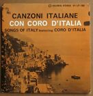 Canzoni Italiane Con Coro D'Italia Vinyl LP Album 1st US Press ST-LP-788 