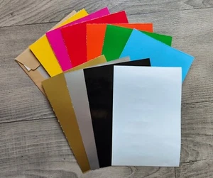 Hojas CRICUT JOY MAKER pegatina autoadhesiva de vinilo. Paquete de inicio Scrap Craft - Imagen 1 de 4