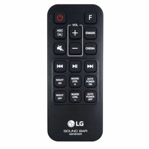 Télécommande De Barre De Son LG SJ3 Authentique - Photo 1/1