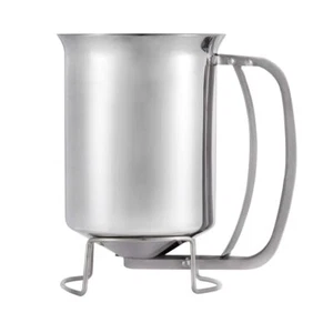 800ml Stainless Steel Pancake Batter Dispenser Great For Bakingcupcakesmuffinsco - Picture 1 of 9