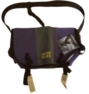 Timbuk2 Bolso Mensajero Mensajero Laptop Púrpura Gris Talla Mediana NUEVO Hunter Hawks Foto 1 de 4