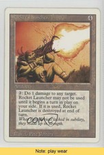 1994 Magic: The Gathering - Core Set: Revised Rocket Launcher READ 5d7
