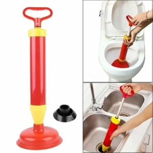 Abflussreiniger Abflusspumpe Pömpel Pümpel WC Toilette Pressluft Rohrreiniger - Bild 1 von 12