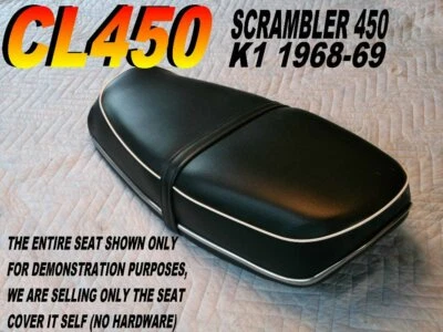 CL450 K1 1968-69 Funda Asiento Nueva Honda CL 450 Super Sport 181 Foto 1 de 4