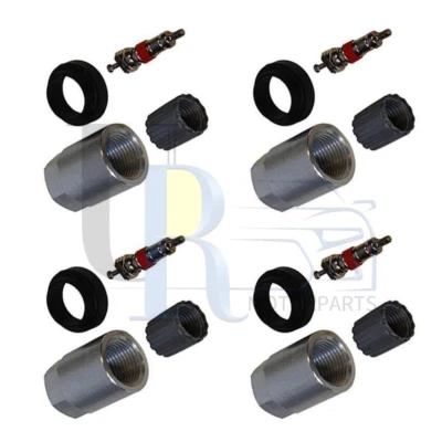 Kit de servicio sensor sistema de monitoreo de presión de neumáticos DENSO 4x para Chevrolet Camaro Foto 1 de 4