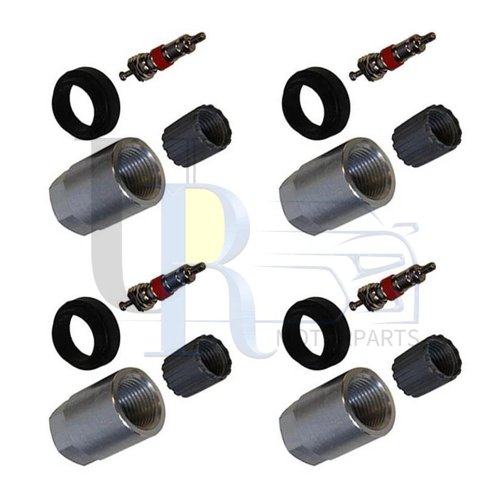 Kit de servicio sensor sistema de monitoreo de presión de neumáticos DENSO 4x para Chevrolet Camaro Foto 1 de 4