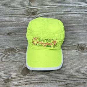 Disney Parks Run Disney 2015 Tinkerbell Fairy Neon Yellow Marathon Hat Cap - Picture 1 of 6