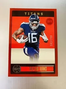 Treylon Burks 2023 Panini Legacy #97 Red #’d 162/299 Tennessee Titans - Picture 1 of 2