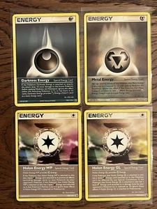 Metal, Darkness, Holon Energy WP & GL Delta Species Rare Pokemon Cards NM/Mint+ - Picture 1 of 6