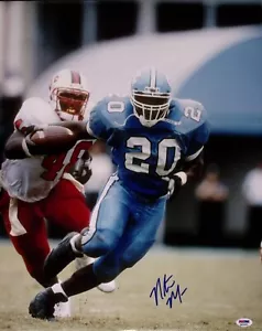 Natrone Means Signed UNC Tarheels 16x20 Photo PSA/DNA COA North Carolina Picture - Picture 1 of 24