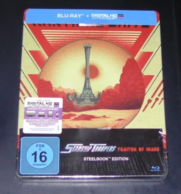 STARSHIP TROOPERS TRAITOR OF MARS LIMITIERTE STEELBOOK EDITION BLU RAY NEU & OV - Image 1 of 4